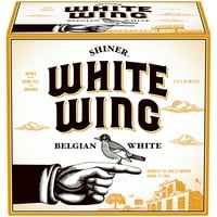 Shiner White Wing Belgian Bijelo pivo, pakiranje, fl oz