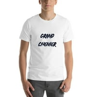 Grand Chenier Slasher Style Style Short Sheave Pamuk majica prema nedefiniranim darovima