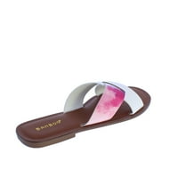Bambus Finest- Slip na sandalama s križnim remenom u ružičastoj boji