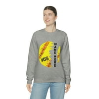 Softball majica s prilagođenim imenom i brojem AA, Vintage Softball Majica po mjeri, Softball Majica, Softball