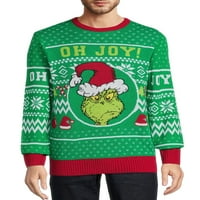 Muški Božićni džemper s dugim rukavima