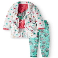 Komplet pidžama haljina za djevojčice lijenčina