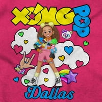 Pop Dallas in Clouds Cartion Hoodie Twiebirt Women Brisco Brands 4x