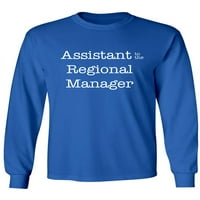 Pomoćnik regionalnog menadžera majica s dugim rukavima za odrasle