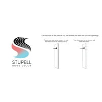Stupell Industries slojevita akvarelne pruge leptir oblik silueta grafička umjetnost Umjetnost Umjetnička umjetnost,
