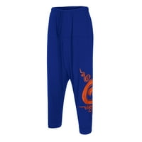 Sweatpants za muške ležerne etničke tiskane kombinezone crtanje labave sportske joge hlače hlače