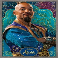 Zidni plakat Aladdin u Genie pose, 22.375 34