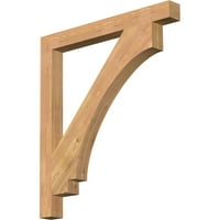 Ekena Millwork 1 2 W 36 d 40 h Imperial Block Smooth Bracket, zapadni crveni cedar