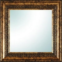 Slike 14 14 zlatno ukrašeno kvadratno ogledalo