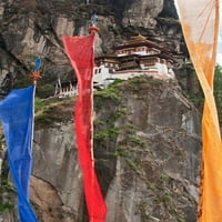 Molitvene zastave, Tigrovo gnijezdo, Butanski tisak plakata Jaynes Galery