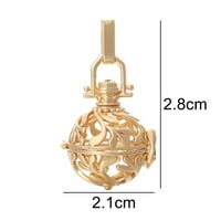 Privjesak za strijelce sa šupljim zvonima dizajn višenamjenskih bakrenih modnih ogrlica pribor za djevojčice