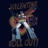 Muški transformatori Optimus Prime Valentine uvodeći