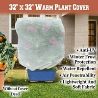 Izlazak sunca toplo vrijedno pokrov biljke i biljna zaštitna torba za zaštitu od smrzavanja, 32 x32