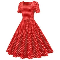 1950 -ih domaćica maturalna zabava Večernja haljina kratka haljina za žensku haljinu Ljetna haljina za omotača