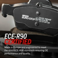 Prednji i stražnji zatvarači prozora Euro-Stop, certifikat ECE-R, Set kočionih obloga i rotora ESK pogodan za