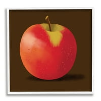 Stupell Industries Bujne crvene jabuke detaljan dizajn portreta, 24, dizajn Sally Springer Griffith