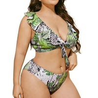 Kupaći kostimi za žene Plus size dugi ženski novi veliki kupaći kostim bikini Plus size Set kupaćih kostima za