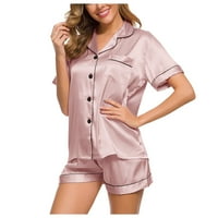 Wendunide ženska spavaćica kratka pidžama noćna odjeća za žene donje rublje set novo odijelo za donje rublje satenske