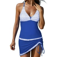 Drpgunly skromne sukne za kupaće kostime blok dva kupaća kostim kostimi tankinis set tankini kupaći kostimi ženske
