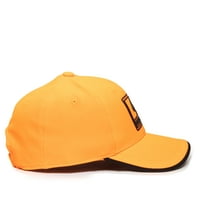 Strukturirana mahovina hrast Baseball kapa, svijetlo narančasta, za odrasle