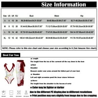 HHEI_K Ženski seksi jednodijelni jednodijelni s tiskanim kupaćim kostima dugim setovima bikinija za žene set za