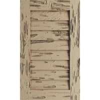 Ekena Millwork 20 W 36 h Timbertane Pecky Cypress Okomito drva nefunkcionalna otvor za zabavu, primirja