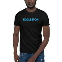 Plava pamučna majica s kratkim rukavima Eggleston po nedefiniranim darovima