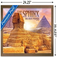 Zidni plakat Velike Sfinge i piramida, 14.725 22.375