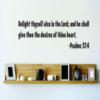 Prilagođene Naljepnice Također Će Vas Oduševiti U Gospodinu; I On Će Ispuniti Želje Vašeg Srca. Psalmi 22,22