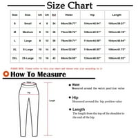 Teretne hlače za žene Rasprodaje se ispod 20 USD Plus size Ležerne ljetne široke ravne hlače od pamuka i lana