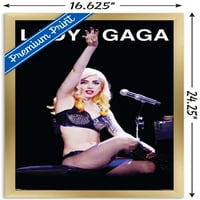 Dama Gaga-scenski plakat na zidu, 14.725 22.375