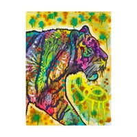Zaštitni znak likovna umjetnost 'Psihodelični tigar' platno umjetnost Deana Russo