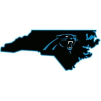 Fathead Carolina Panthers Giant uklonjivi naljepnica