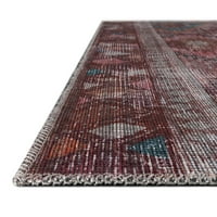 Rugs.com perivi tepih 9 ' 12 ' tepih od terakote s ravnim tkanjem idealan je za dnevne sobe, velike blagovaonice,