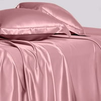 čista svilena satenska posteljina, uska svilena posteljina, svilena ravna posteljina i svilene jastučnice