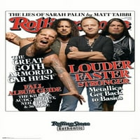 Magazin Rolling Stone - Metallica Wall Poster, 22.375 34