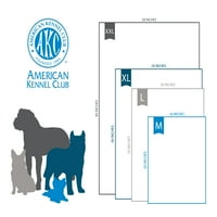 Reverzibilna prostirka za hlađenje kućnih ljubimaca American Kennel, zelena šapa, XL, 30 x24
