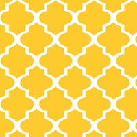 Waverly Inspirations 21 yd pamučno tiskana tkanina za zanatski zanat, žuta i bijela