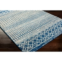 Umjetnički tkalci Elaziz Geometric Area tepih, plava, 5'3 7'6