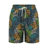 Ženske Ležerne kratke hlače ljetne udobne kratke hlače za plažu s elastičnim pojasom i cvjetnim printom s džepovima