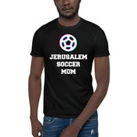Tri ikona Jeruzalem nogometna mama kratka rukava pamučna majica prema nedefiniranim darovima