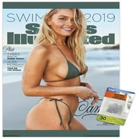 Sports Illustrated: SwimCuit Edition - Plakat zidnih poklopca Camille Kostek s gurnim iglama, 14.725 22.375