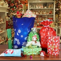 Cabilock božićne poklon torbe razne stilovi božićni poklon zamotavanje dobrih torbi za torbice za vjenčanje Xmas