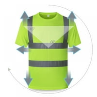 Zaštitna odjeća s kratkim rukavima, reflektirajuća odjeća za gradilište, reflektirajuća košulja kratkih rukava,