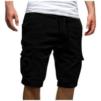 Trenažne kratke hlače za muškarce u ljetnim danima na otvorenom ležerni kombinezoni s džepovima u obliku krpica,