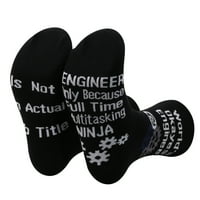Čarape inženjera strojarstva Pokloni inženjeru strojarstva od najboljeg svjetskog inženjerskog tima čarape poklon