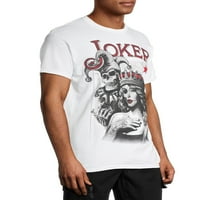 Joker skica muške i velike muške grafičke majice