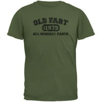 Originalni rezervni dijelovi; smiješna vojna majica za odrasle u zelenoj boji - velike veličine