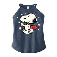 Snoopie ' s Peanut Vampire stars sjaj u mraku-majica s visokim vratom za juniorke