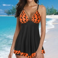 Kupaći kostimi Bikini novi Tankini kupaći kostimi s fiksnim printom ženske kupaće kostime